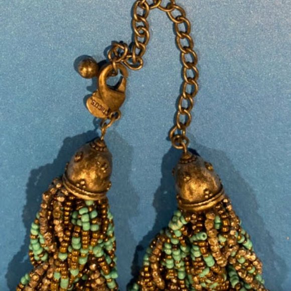 Chico's Turquoise Color Stones Necklace * - Picture 3 of 4